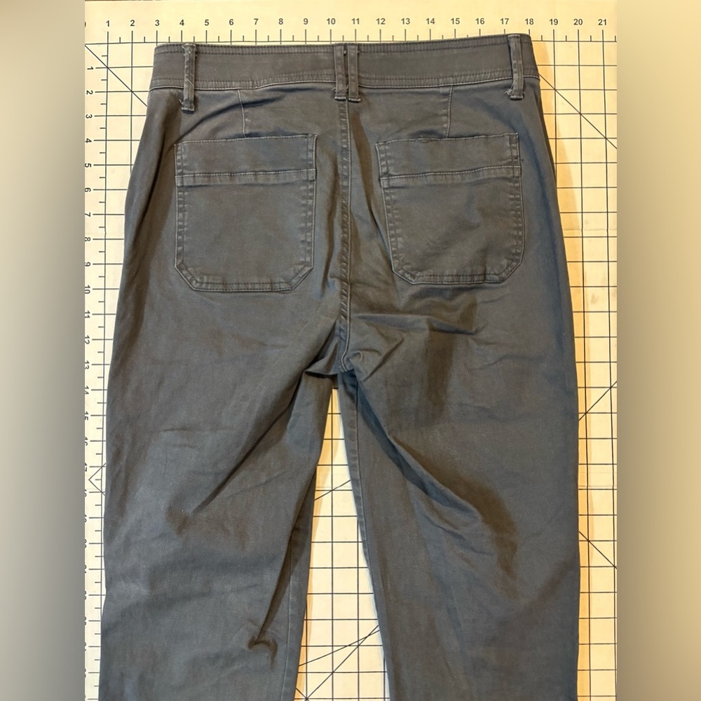 Democracy Straight-Leg Utility Pants in Navy Blue - Picture 7 of 10